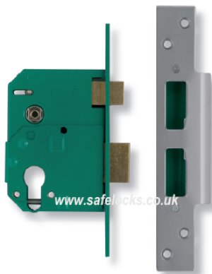 Union L224403 Euro Profile Escape Mortice Lock Inward opening Left hand